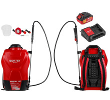 Опрыскиватель аккумуляторный Wortex KS1640 Li, в коробке, с аккумулятором 4,0 Ач и зарядным устройством