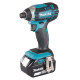 Аккумуляторный ударный шуруповёрт Makita LXT DTD152RME, в кейсе