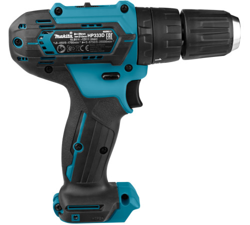 Дрель-шуруповерт аккумуляторная ударная Makita CXT HP333DWME, в кейсе