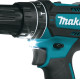 Дрель-шуруповерт аккумуляторная ударная Makita LXT DHP482SYE, в кейсе