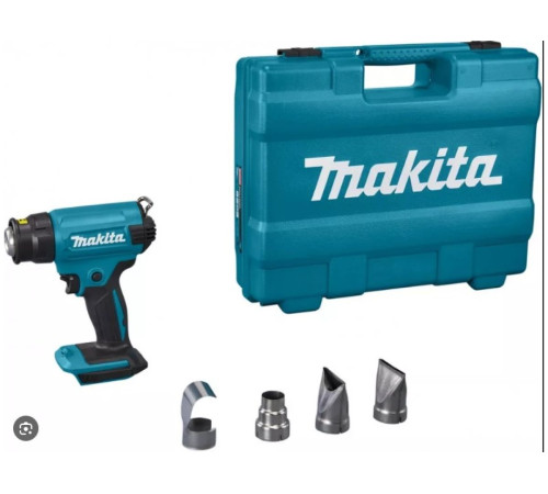 Термовоздуходувка аккумуляторная Makita DHG180ZK в кейсе