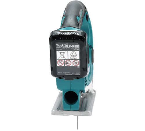 Лобзик аккумуляторный Makita JV101DWAE (в кейсе, с аккумулятором и зарядным устройством)