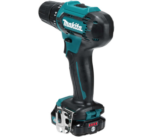 Аккумуляторная дрель-шуруповёрт Makita CXT DF333DWAE, в кейсе с набором бит