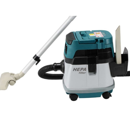 Строительный пылесос Makita DVC150LZ, гибридный (аккумулятор/сеть)