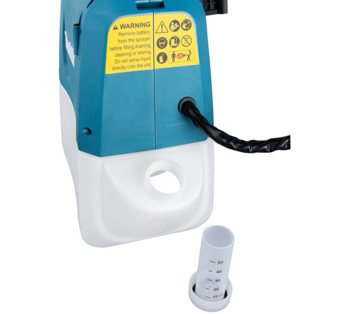Опрыскиватель наплечный аккумуляторный Makita LXT DUS054Z, без аккумулятора и зарядного устройства