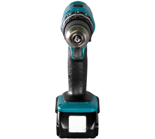 Дрель-шуруповерт аккумуляторная ударная Makita LXT DHP453SYE, в кейсе