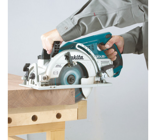 Пила циркулярная аккумуляторная Makita LXT DRS780Z, в коробке, без аккумулятора и зарядного устройства