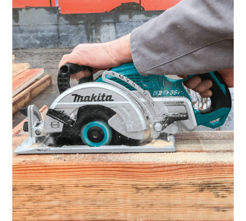 Пила циркулярная аккумуляторная Makita LXT DRS780Z, в коробке, без аккумулятора и зарядного устройства