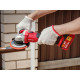 Аккумуляторная углошлифмашина Wortex LX CAG 1812-1 E в кейсе ALL1 XLT SET бесщёточная, 18 В, 125 мм, 8000 об/мин