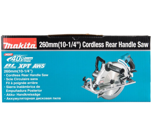 Пила циркулярная аккумуляторная Makita XGT RS002GZ, без аккумулятора и зарядного устройства