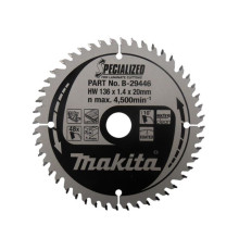 Диск пильный 260х30 мм 84 зубьев по ламинату Makita
