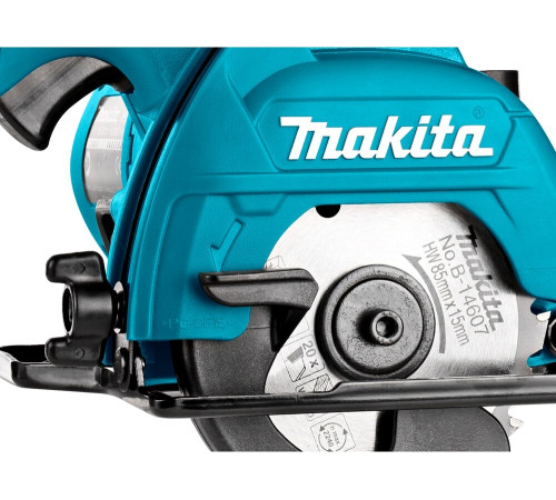 Пила циркулярная аккумуляторная Makita CXT HS301DWAE, с аккумулятором и зарядным устройством