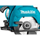 Пила циркулярная аккумуляторная Makita CXT HS301DWAE, с аккумулятором и зарядным устройством