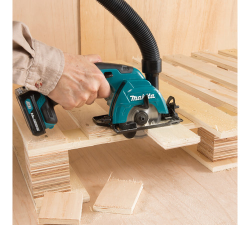 Пила циркулярная аккумуляторная Makita CXT HS301DWAE, с аккумулятором и зарядным устройством