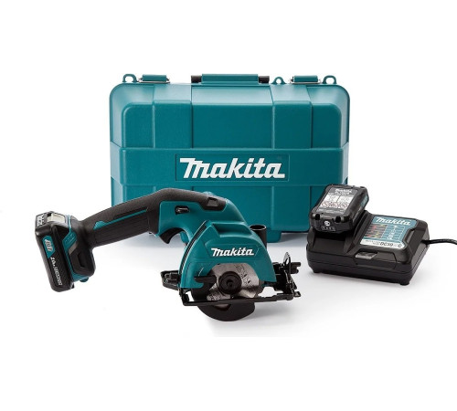 Пила циркулярная аккумуляторная Makita CXT HS301DWAE, с аккумулятором и зарядным устройством