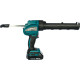 Пистолет для герметика аккумуляторный Makita LXT DCG180RYE (в кейсе, с аккумулятором и зарядным устройством)