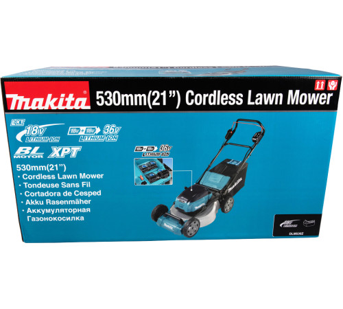 Газонокосилка аккумуляторная Makita DLM530Z
