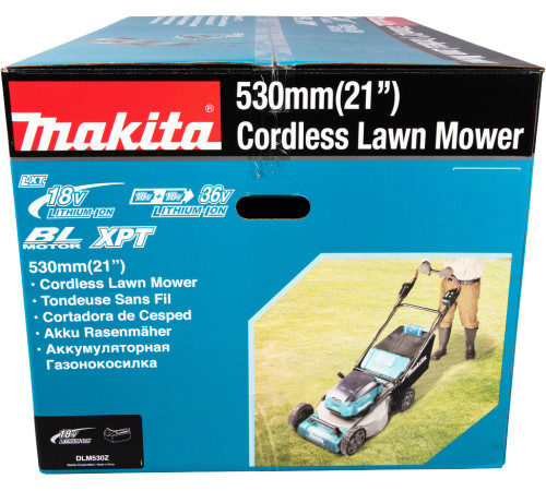 Газонокосилка аккумуляторная Makita DLM530Z