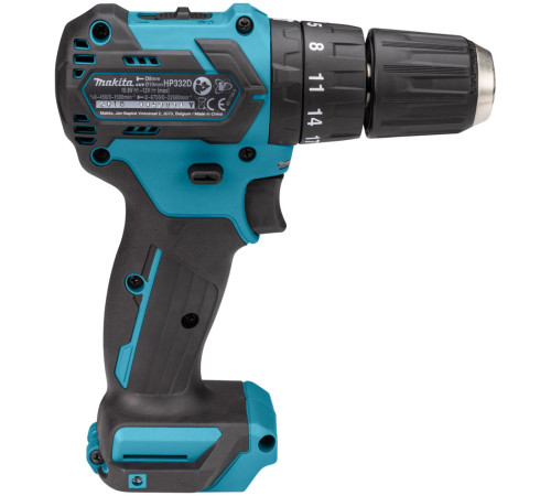 Дрель-шуруповерт аккумуляторная ударная Makita CXT HP332DZ, в коробке