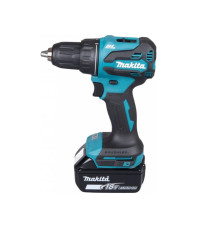Аккумуляторная ударная дрель-шуруповёрт Makita LXT DHP490SF1J, в кейсе MAKPAC