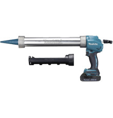 Пистолет для герметика аккумуляторный Makita LXT DCG180RYE (в кейсе, с аккумулятором и зарядным устройством)