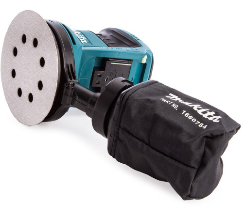 Шлифмашина эксцентриковая (орбитальная) аккумуляторная Makita LXT DBO180Z