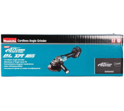 Аккумуляторная угловая шлифмашина Makita XGT GA023GZ