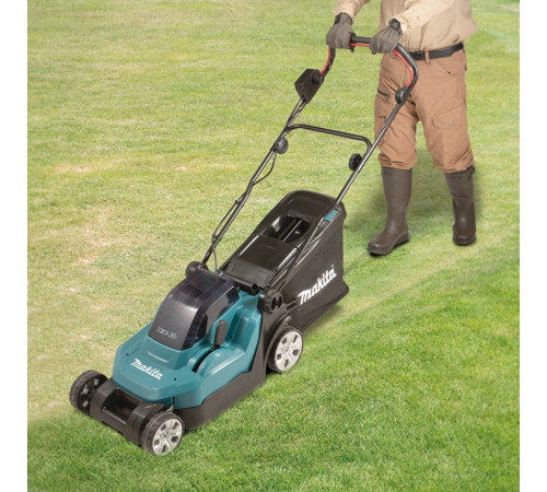 Газонокосилка аккумуляторная Makita DLM382CM2
