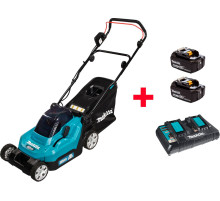 Газонокосилка аккумуляторная Makita DLM382PM2