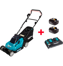 Газонокосилка аккумуляторная Makita DLM382PM2