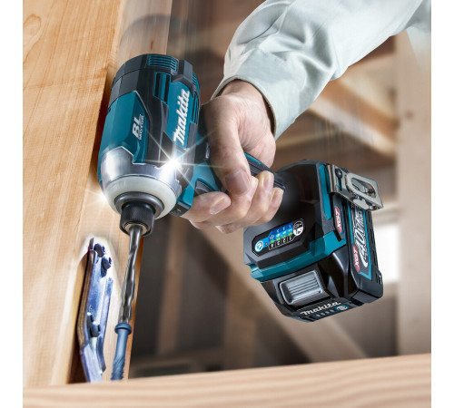 Шуруповерт (винтоверт) ударный аккумуляторный Makita XGT TD001GZ