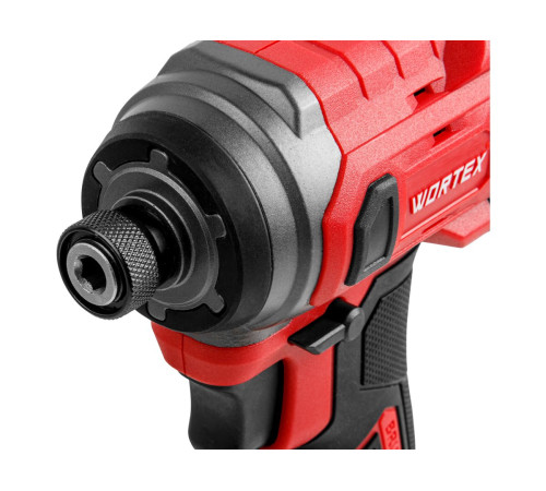 Аккумуляторный ударный гайковерт/винтоверт Wortex CWR 0218 в кейсе XLT 2x2 А*ч, бесщёточный, 18 В, 220 Н*м