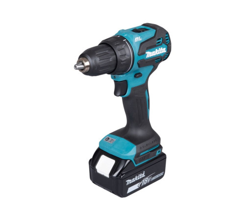 Аккумуляторная дрель-шуруповёрт Makita LXT DDF490SF1J, в кейсе