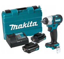 Гайковерт аккумуляторный ударный Makita CXT TW160DWAE, в кейсе