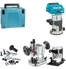 Фрезер кромочный аккумуляторный Makita XGT RT001GZ19