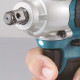 Гайковерт аккумуляторный ударный Makita LXT DTW190RME, в комплекте с аккумулятором и зарядным устройством